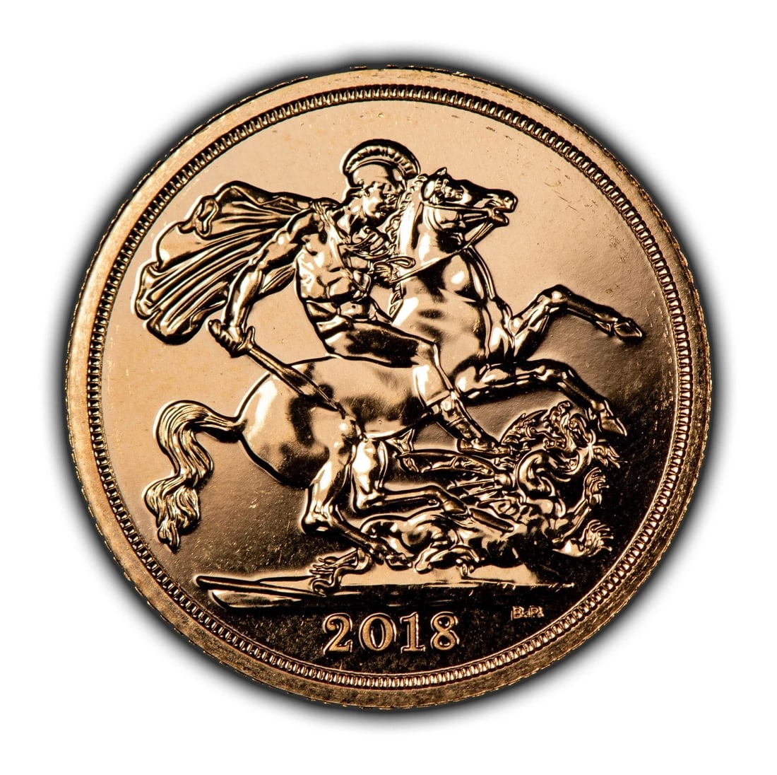 2018 GREAT BRITAIN GOLD SOVEREIGN - QUEEN ELIZABETH II (1 of 4)