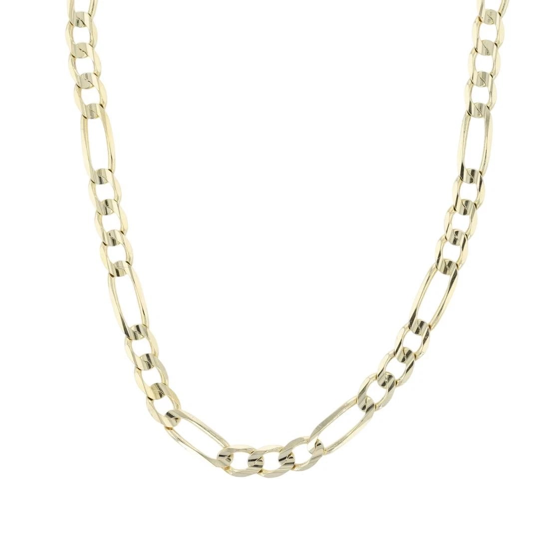 MIDAS FIGARO LINK CHAIN NECKLACE 14K YELLOW GOLD: Midas Figaro Link Chain Necklace 14k Yellow Gold Brand: Midas Type: Necklace Material: 14k Yellow Gold Color: None Size: Necklace Measurement: 20" Length / 4.5mm Accessories: None Accessories