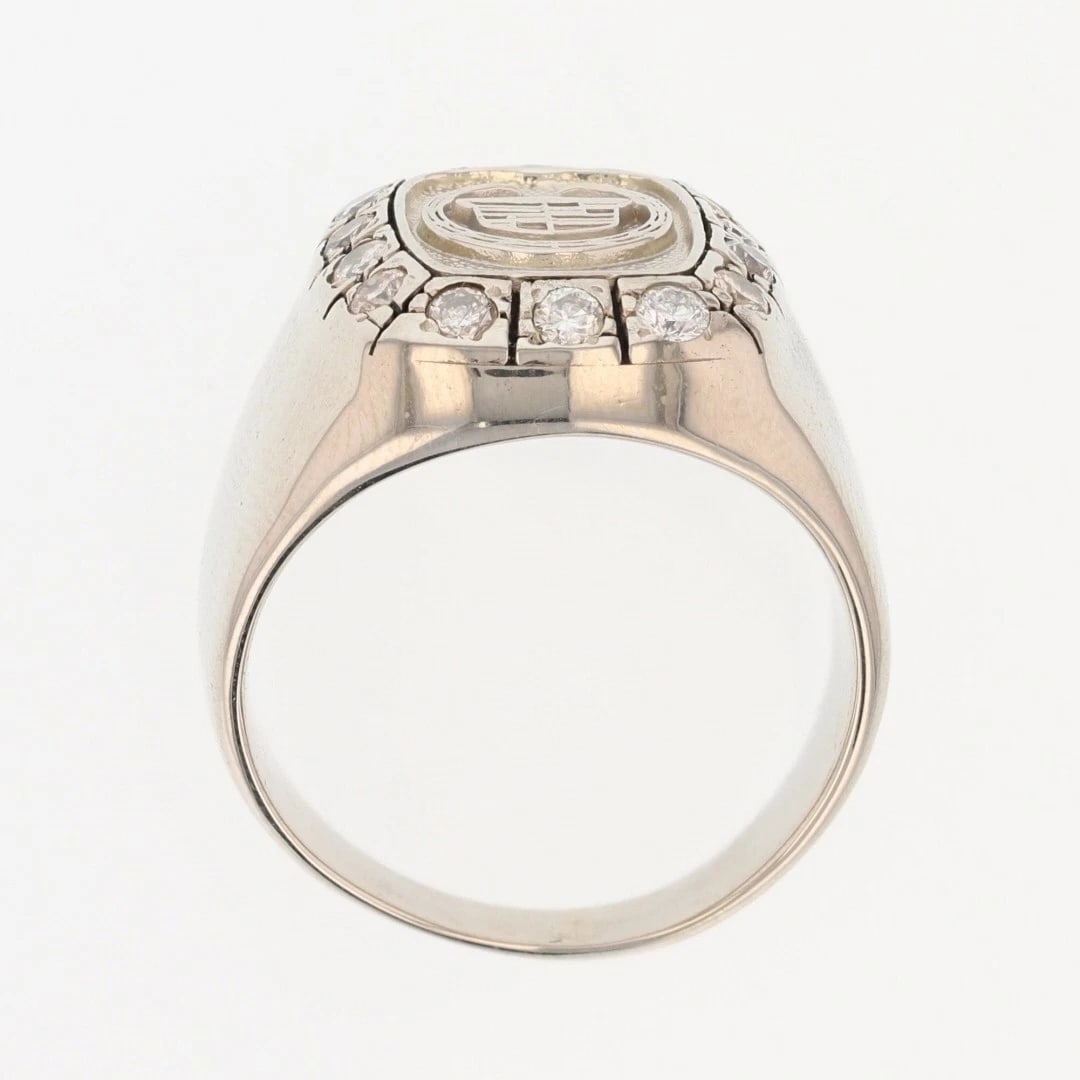 DIAMOND GM CADILLAC MARK RING - 2