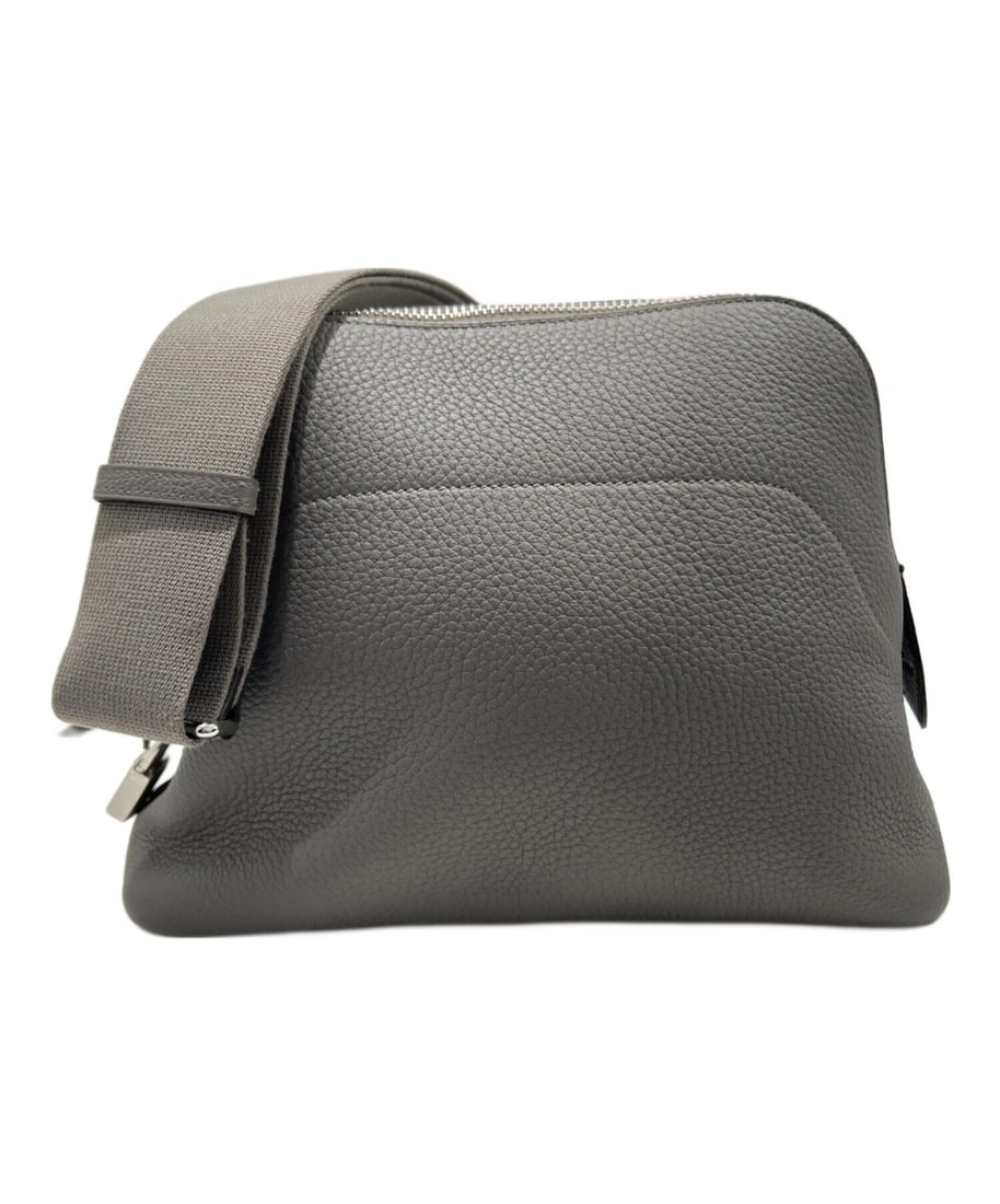HERMES BOLIDE MESSENGER BAG/ETAIN/SHW/K STAMP (1 of 8)