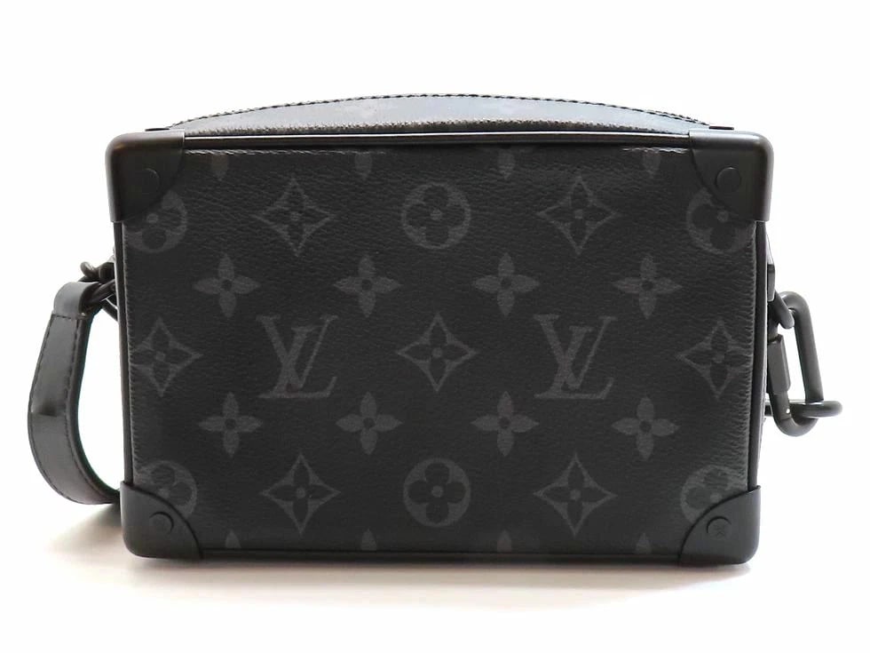 LOUIS VUITTON MONOGRAM ECLIPSE MINI SOFT TRUNK SHOULDER BAG - 2