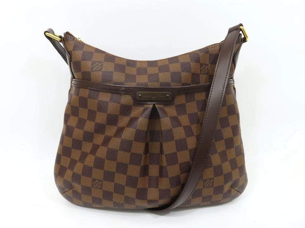 LOUIS VUITTON DAMIER EBENE BLOOMSBURY PM SHOULDER BAG: Louis Vuitton Damier Ebene Bloomsbury PM Shoulder Bag Brand: Louis Vuitton Type/Style: Handbag Material: Damier Ebene Color: None Size: D 30×H 27×G 3cm / Shoulder length: 108-120cm
