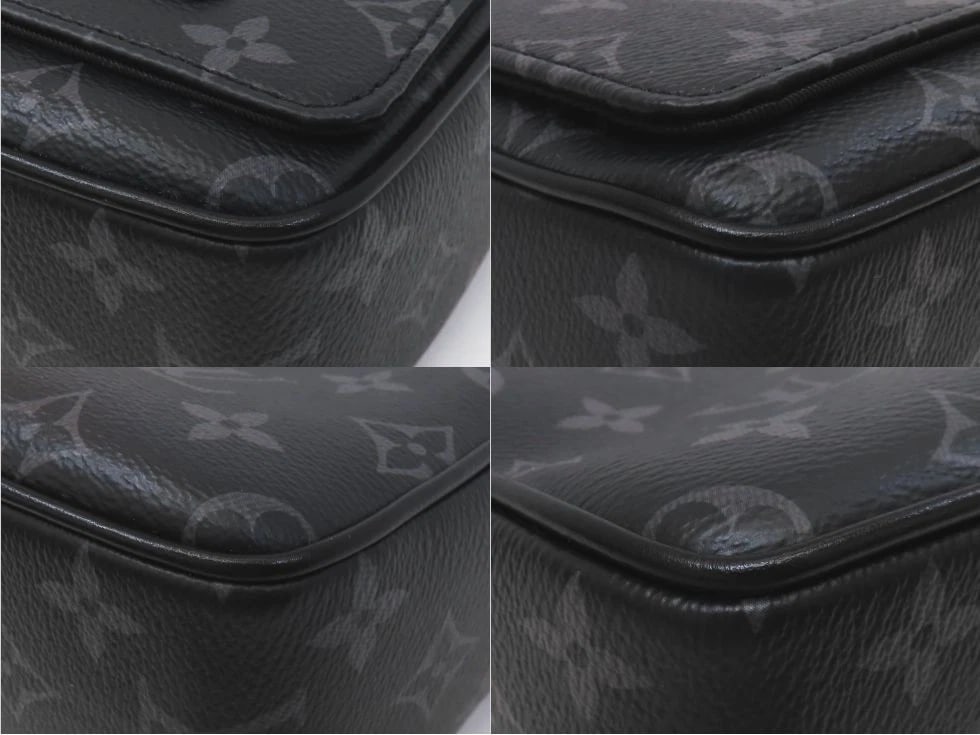 LOUIS VUITTON MONOGRAM ECLIPSE DISTRICT SHOULDER BAG - 4