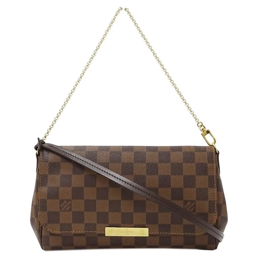 LOUIS VUITTON DAMIER HANDBAG SHOULDER BAG: Louis Vuitton Damier Handbag Shoulder Bag Brand: Louis Vuitton Type/Style: Handbag Material: Damier Canvas Color: Damier Ebene Size: W: 25cm / H: 15.5cm / D: 5cm / Handle: 47cm Accessories: None
