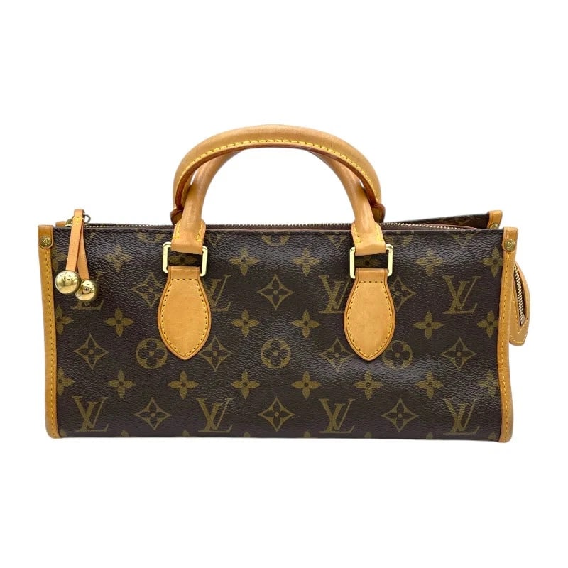 LOUIS VUITTON POPINCOURT BROWN MONOGRAM CANVAS HANDBAG (1 of 9)