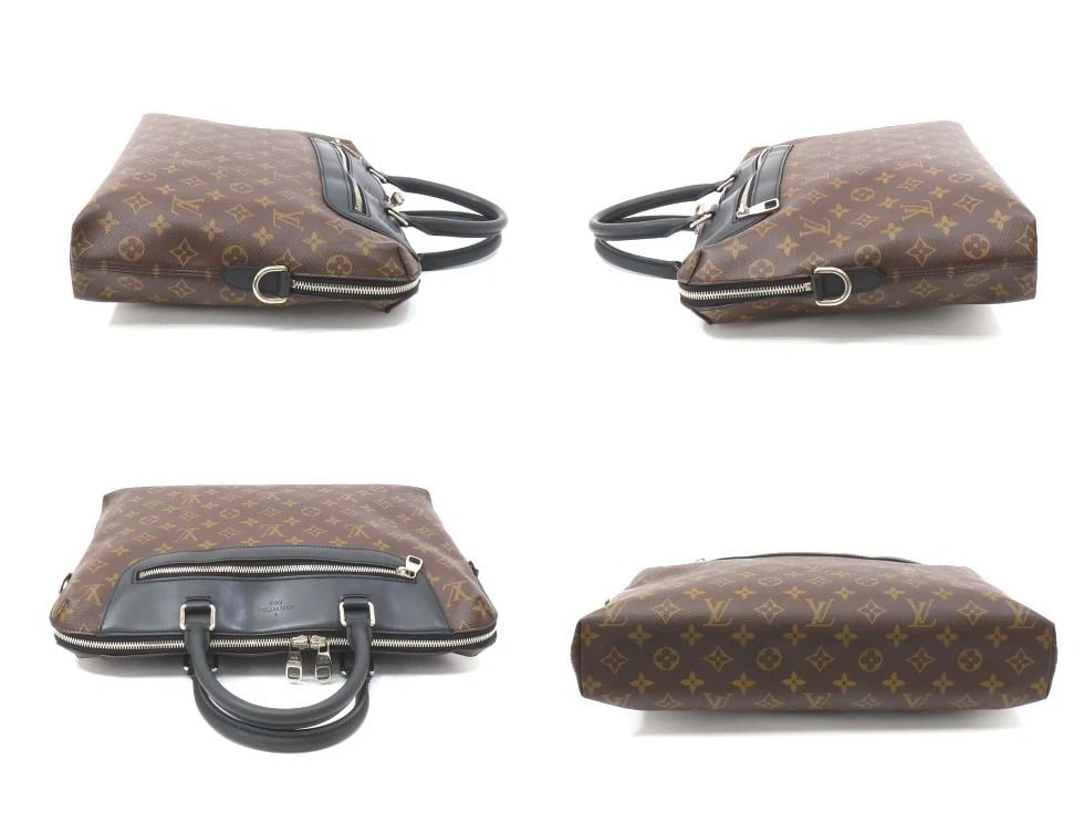 LOUIS VUITTON MONOGRAM MACASSAR BRIEFCASE - 3