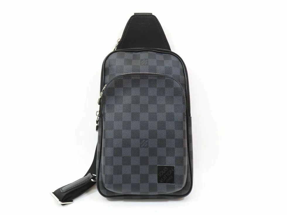 LOUIS VUITTON DAMIER GRAPHITE AVENUE SLING BAG (1 of 9)