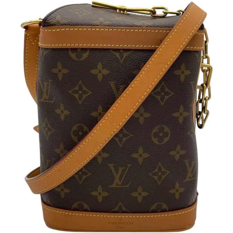 LOUIS VUITTON MILK BOX BROWN MONOGRAM SHOULDER BAG (1 of 11)