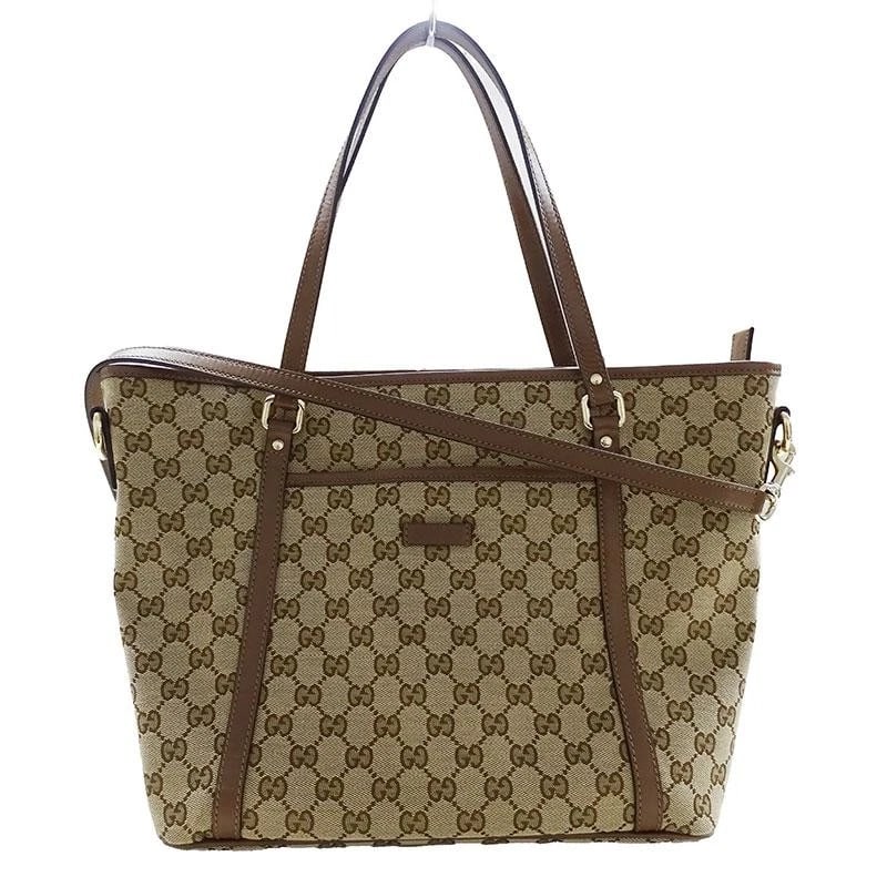 GUCCI HANDBAG SHOULDER BAG GG CANVAS (1 of 6)