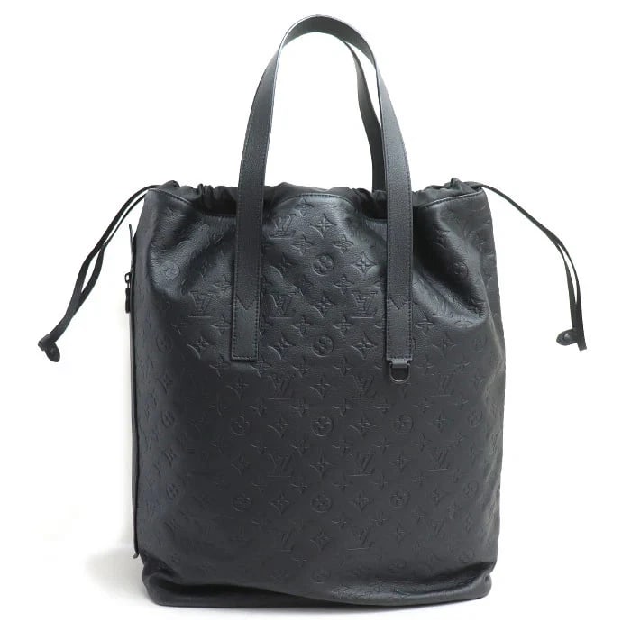 LOUIS VUITTON HELMET BAG HANDBAG MONOGRAM: LOUIS VUITTON Helmet Bag Handbag Monogram Brand: LOUIS VUITTON Type/Style: Handbag Material: Calf Monogram Shadow Color: Black Size: H46cm x D15cm Bottom width: 37cm Handle: 60cm Accessories: