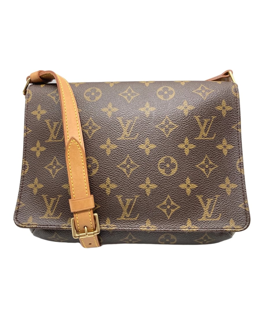 LOUIS VUITTON MONOGRAM MUSETTE TANGO SHORT SHOULDER BAG: LOUIS VUITTON Monogram Musette Tango Short Shoulder Bag Brand: LOUIS VUITTON Type/Style: Handbag Material: none Color: Brown Size: H:18.5cm / W:26cm / D:6cm Accessories: None Accessories