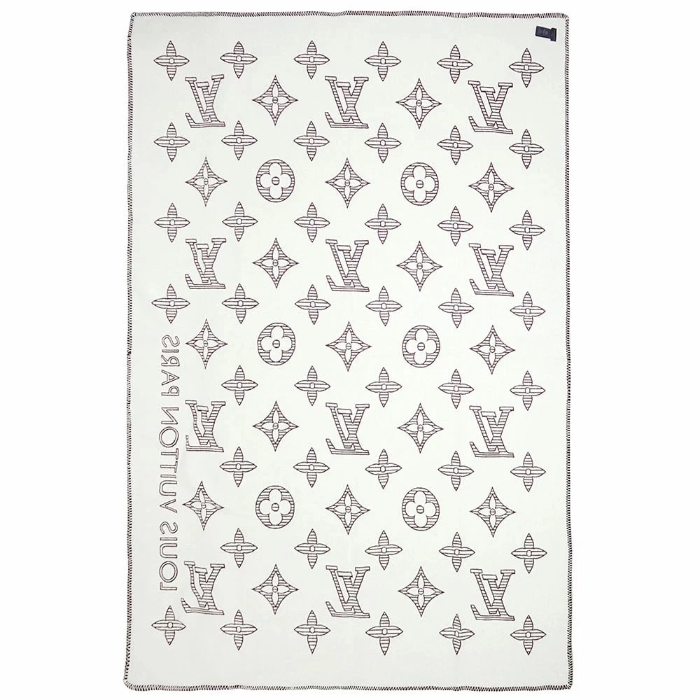 LOUIS VUITTON BLANKET KNEE THROW MONOGRAM - 3