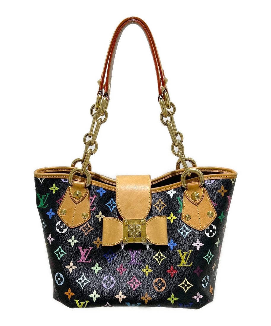 LOUIS VUITTON ANNIE MM SHOULDER BAG MONOGRAM MULTICOLOR (1 of 10)