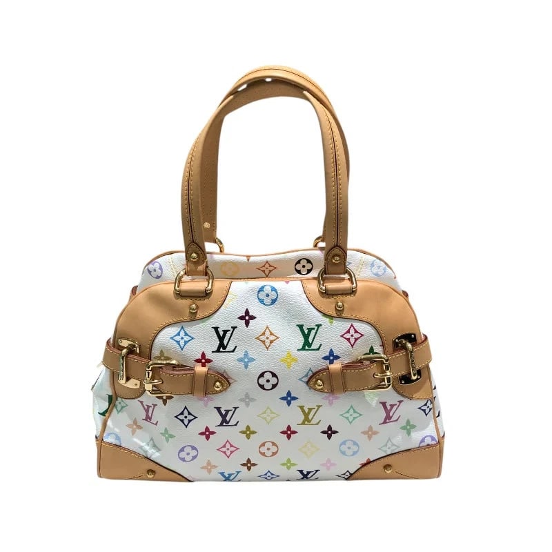 LOUIS VUITTON CLAUDIA MONOGRAM MULTICOLOR PVC SHOULDER BAG (1 of 9)