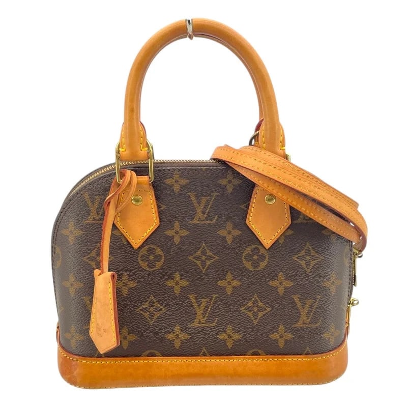 LOUIS VUITTON ALMA BB BROWN MONOGRAM CANVAS SHOULDER BAG (1 of 11)