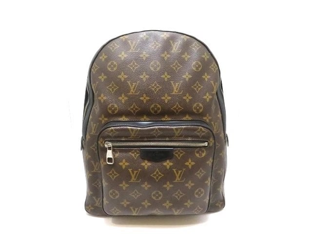 LOUIS VUITTON JOSH MONOGRAM MACASSAR: LOUIS VUITTON Josh Monogram Macassar Brand: Louis Vuitton Type/Style: Handbag Material: Monogram Macassar Color: Brown Size: W: 31cm H: 40cm D: 12.5cm Accessories: None Accessories Notice: