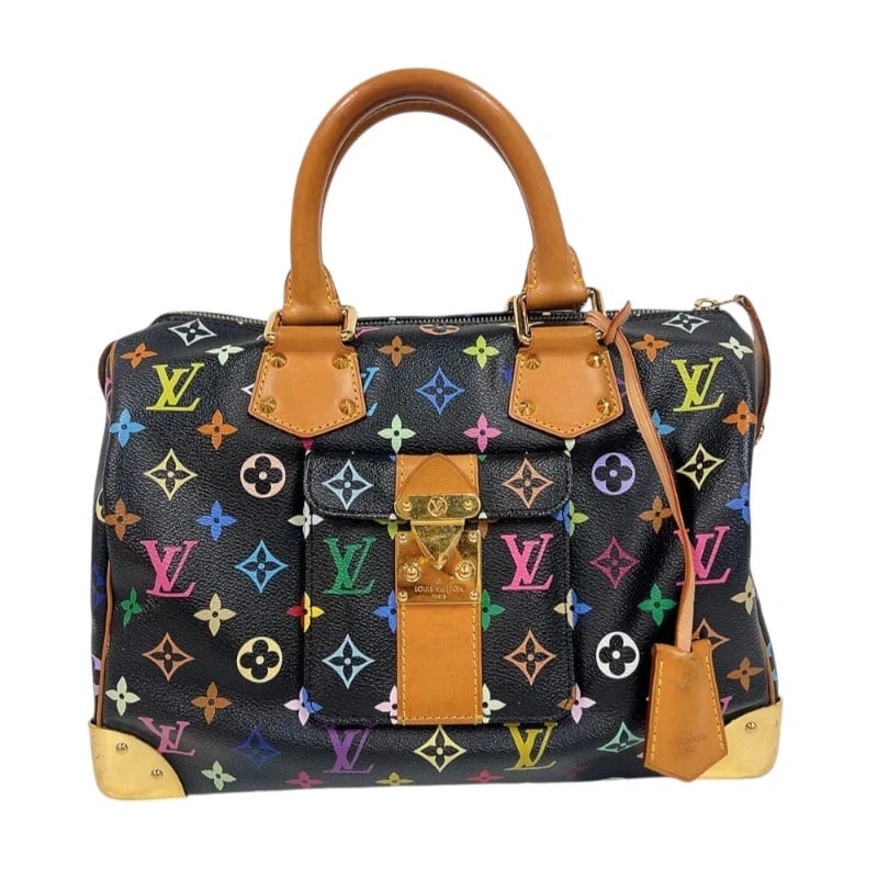 LOUIS VUITTON SPEEDY 30 MULTICOLOR MONOGRAM MULTICOLOR (1 of 12)