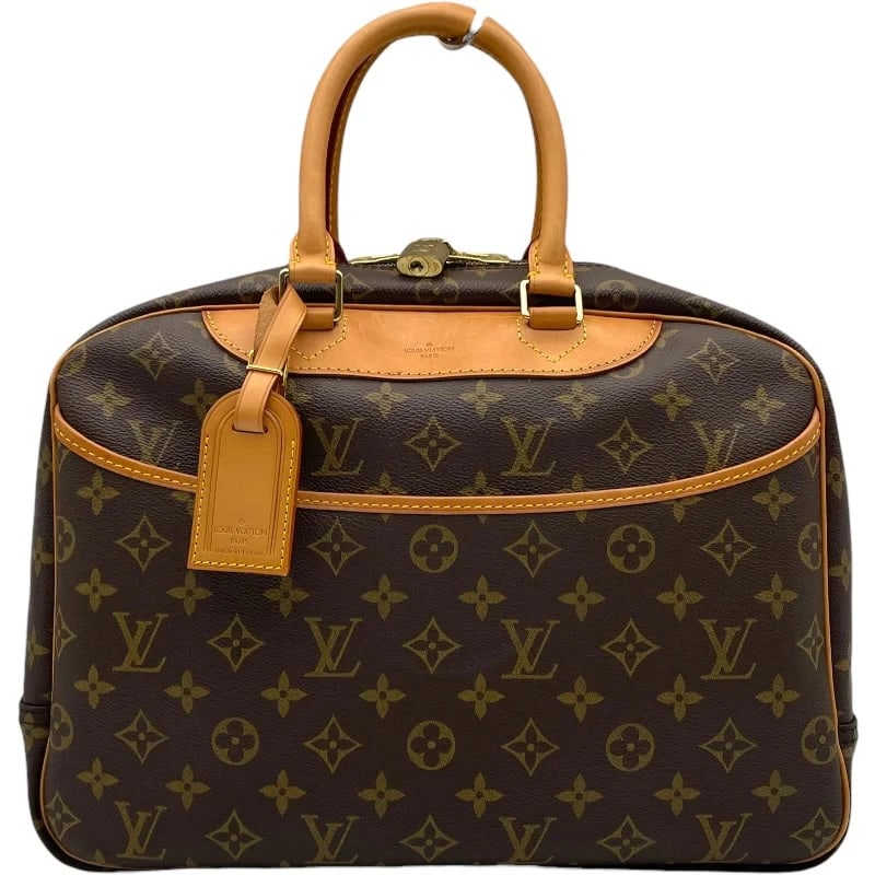 LOUIS VUITTON DEAUVILLE BROWN MONOGRAM HANDBAG (1 of 10)