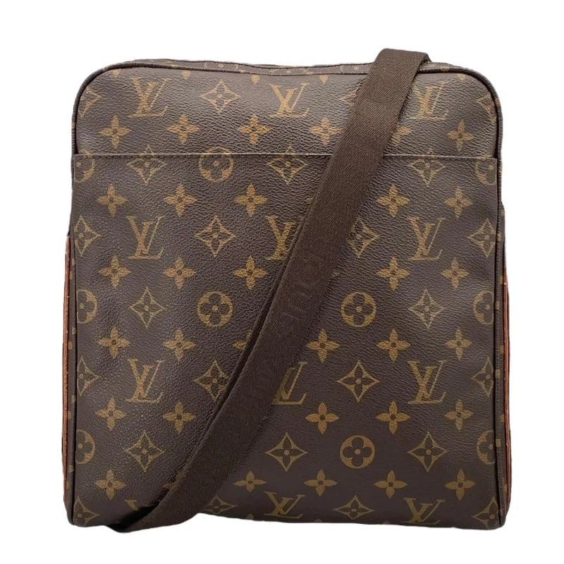 LOUIS VUITTON TROTTEUR BEAUBOURG BROWN MONOGRAM SHOULDER BAG (1 of 8)