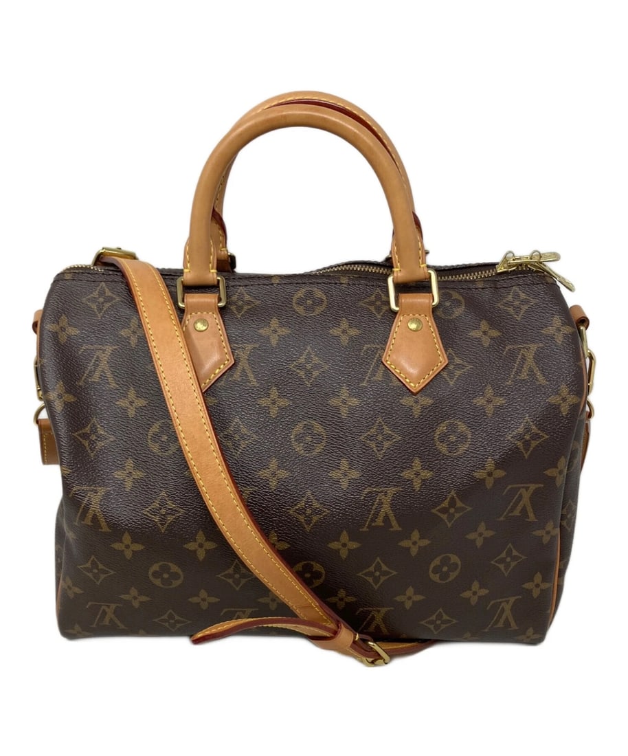 LOUIS VUITTON MONOGRAM CANVAS BROWN HANDBAG (1 of 9)