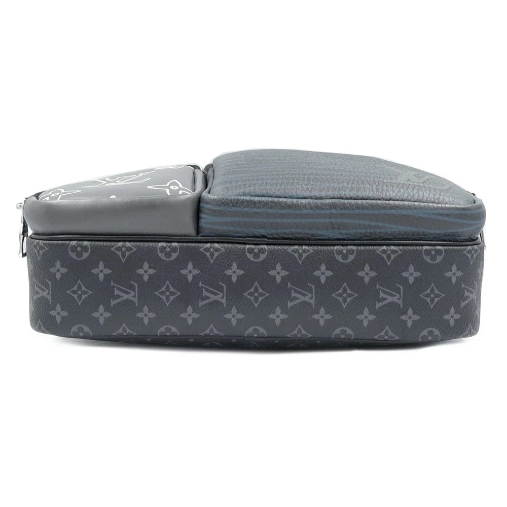 LOUIS VUITTON MESSENGER MULTIPOCKET HANDBAG MONOGRAM ECLIPSE BLACK - 5