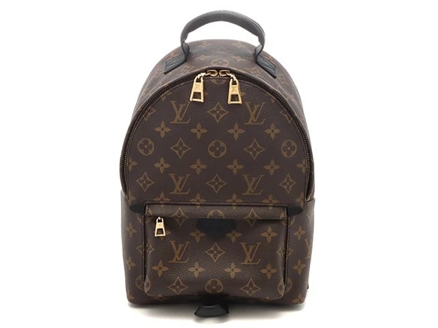 LOUIS VUITTON PALM SPRINGS BACKPACK PM MONOGRAM: Louis Vuitton Palm Springs Backpack PM Monogram Brand: Louis Vuitton Type/Style: Handbag Material: Monogram Color: Brown Size: W20cm×H30cm×D9.5cm Accessories: None Accessories Notice: When