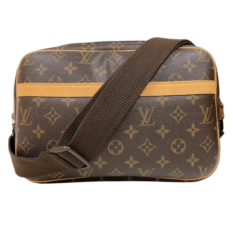 LOUIS VUITTON REPORTER PM MONOGRAM SHOULDER BAG: LOUIS VUITTON Reporter PM Monogram Shoulder Bag Brand: LOUIS VUITTON Type/Style: Handbag Material: Monogram Color: Monogram Size: W: 28cm / H: 21cm / D: 12cm / Shoulder: 130cm Accessories: None