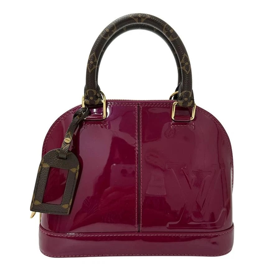 LOUIS VUITTON VERNIS ALMA BB MIROIR HANDBAG SHOULDER BAG (1 of 7)