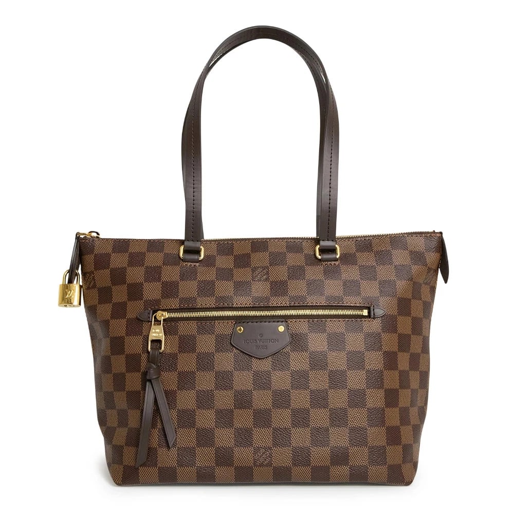 LOUIS VUITTON IENA PM SHOULDER TOTE BAG DAMIER (1 of 8)