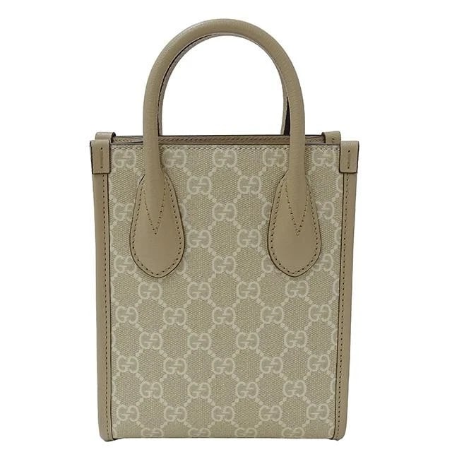 GUCCI INTERLOCKING HANDBAG SHOULDER BAG - 2