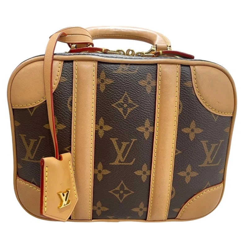 LOUIS VUITTON VALISETTE BB BROWN MONOGRAM CANVAS (1 of 7)
