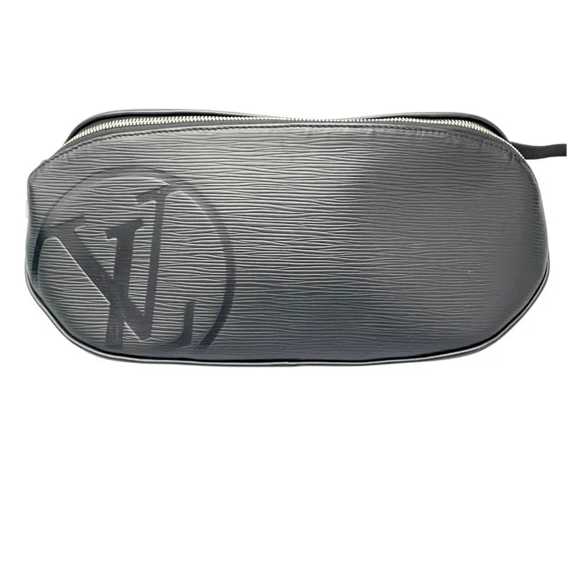 LOUIS VUITTON BUM BAG BLACK LV CIRCLE EPI BODY BAG: LOUIS VUITTON Bum Bag Black LV Circle Epi Body Bag Brand: LOUIS VUITTON Type/Style: Handbag Material: Lv Circle Epi Color: black Size: W: 31cm / H: 13.5cm / D: 2cm / Shoulder: 60-104cm Accessorie