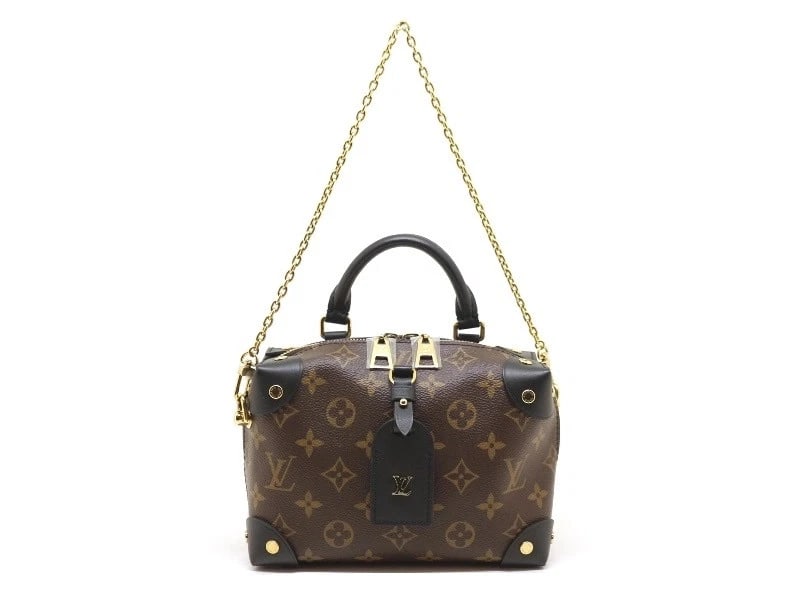LOUIS VUITTON PETIT MAL SOUPLE MONOGRAM: LOUIS VUITTON Petit Mal Souple Monogram Brand: Louis Vuitton Type/Style: Handbag Material: Monogram Color: Brown Size: W:20cmxH:14cmxD:7.5cm Accessories: None Accessories Notice: When purc