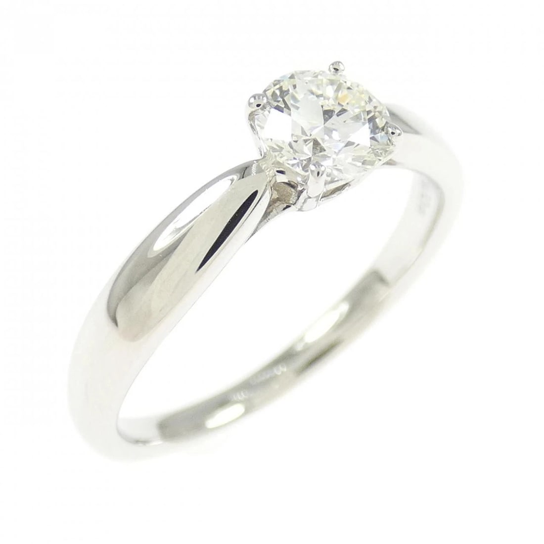 TIFFANY & CO. HARMONY RING: Tiffany & Co. Harmony Ring Brand: Tiffany Type: Ring Material: Platinum 950 Main Stone/Creation Natural Color: Platinum Size: 3.5-4 (US size) Accessories: None Accessories Notice: When