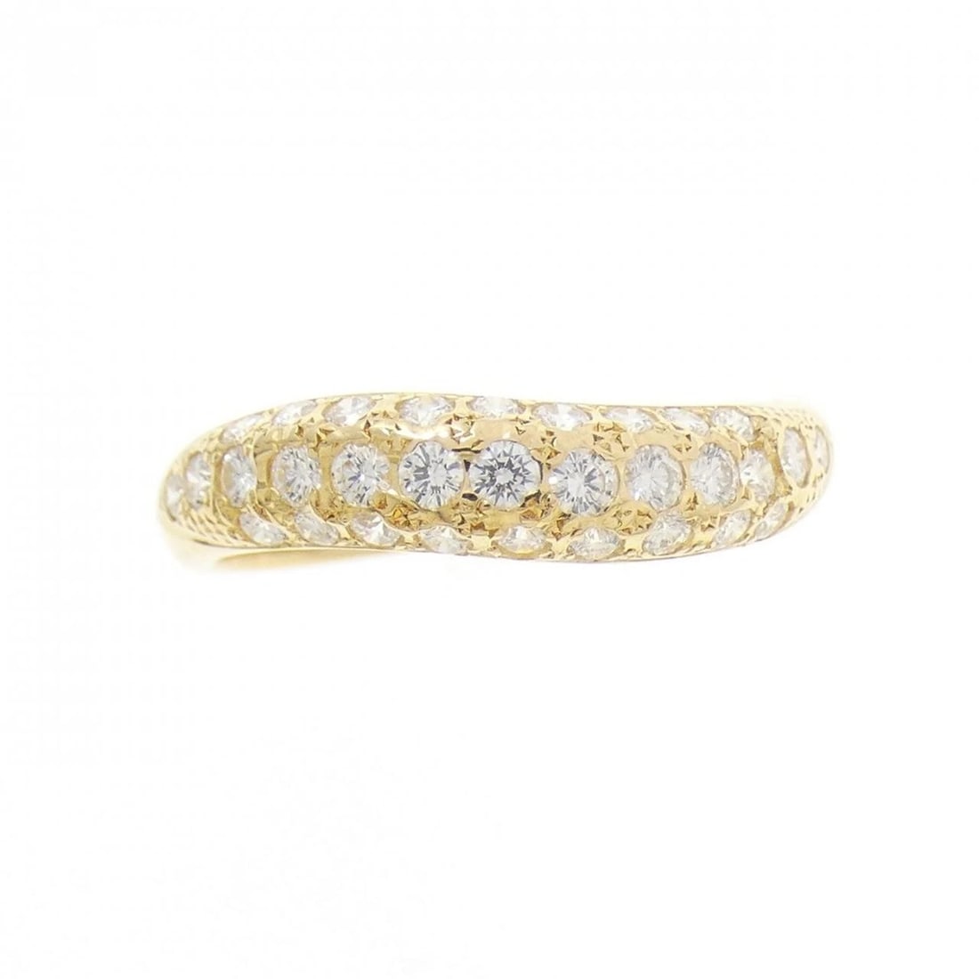 MIKIMOTO DIAMOND RING - 2