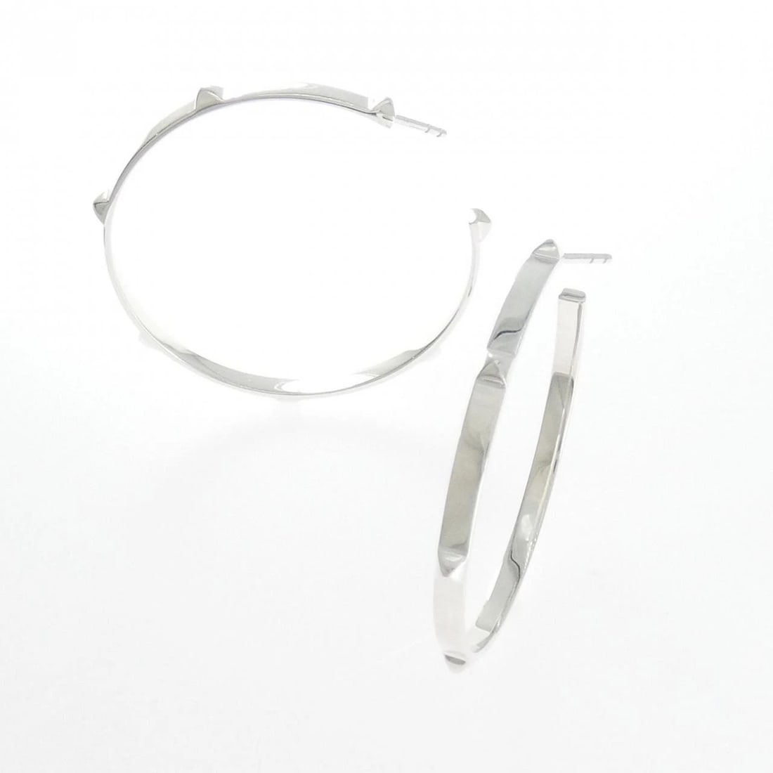 HERMES MINI CLOUS EARRINGS - 2