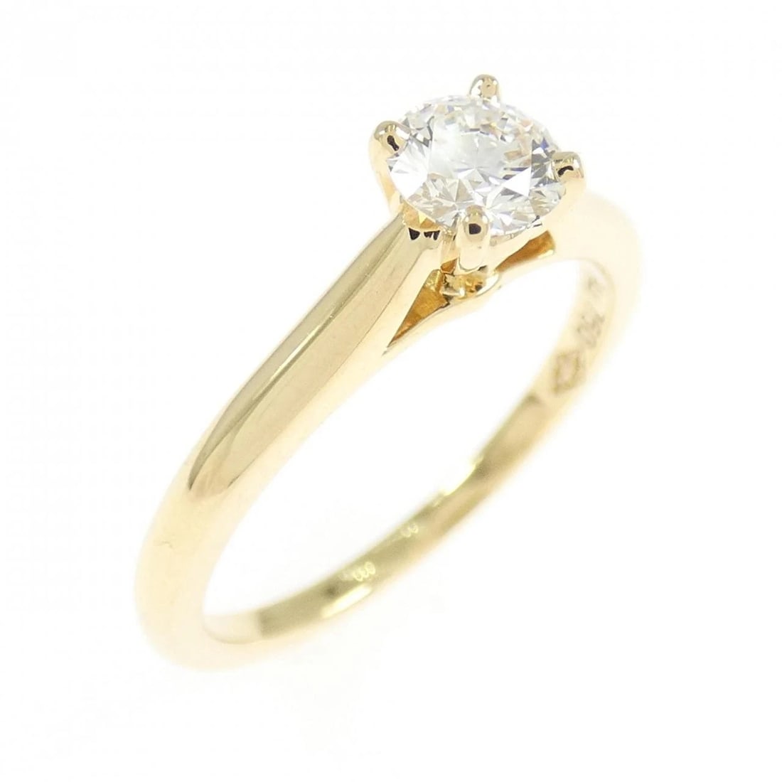CARTIER MK COFIL RING: Cartier MK Cofil Ring Brand: Cartier Type: Ring Material: 750 Yellow Gold Main Stone/Creation Natural Color: Yellow Gold Size: 3.5-4 (US size) (46) Accessories: None Accessories Notice: Wh