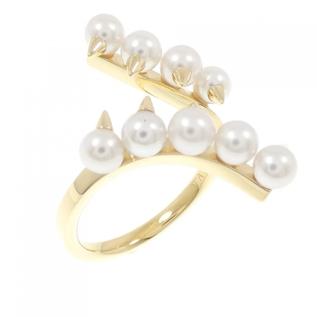 TASAKI DANGER RING: TASAKI Danger Ring Brand: TASAKI Type: Ring Material: 750 Yellow Gold Color: Yellow Gold Size: 5.5 (US size) Accessories: None Accessories Notice: When purchasing pre-owned goods, please