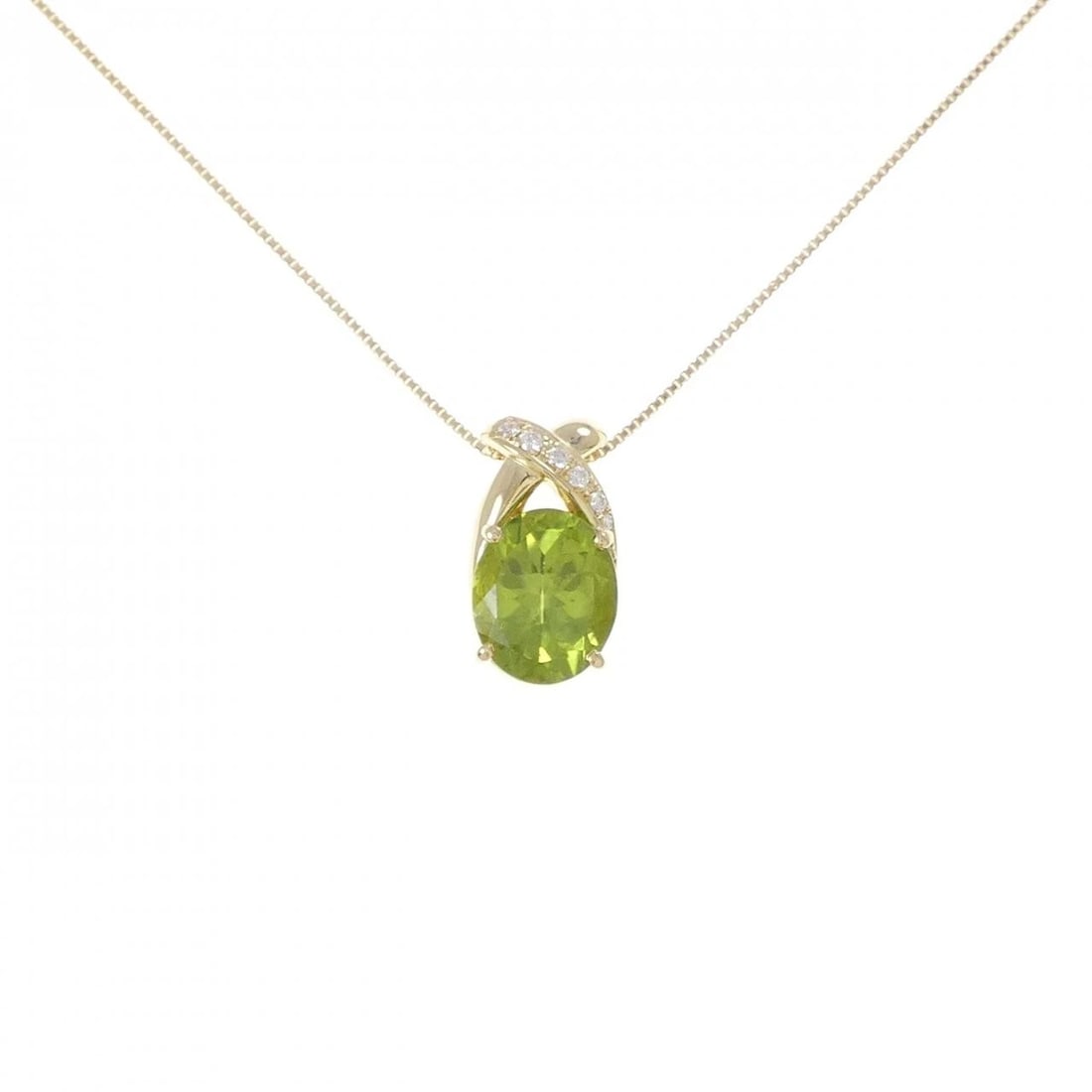 TASAKI PERIDOT NECKLACE: TASAKI Peridot Necklace Brand: TASAKI Type: Necklace Material: K18 Yellow Gold Main Stone/Creation Peridot Color: Size: 45cm Accessories: None Accessories Notice: When purchasing pre-owned