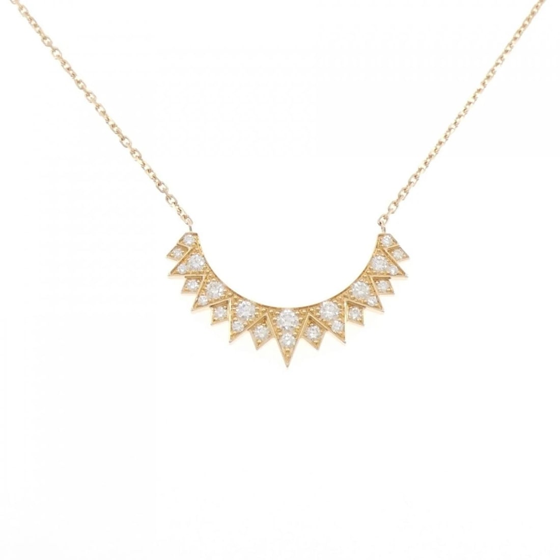 PIAGET SUNLIGHT NECKLACE: PIAGET sunlight Necklace Brand: PIAGET Type: Necklace Material: 750 Pink Gold Main Stone/Creation Natural Color: Pink Gold Size: 42 45cm Accessories: None Accessories Notice: When purchasi