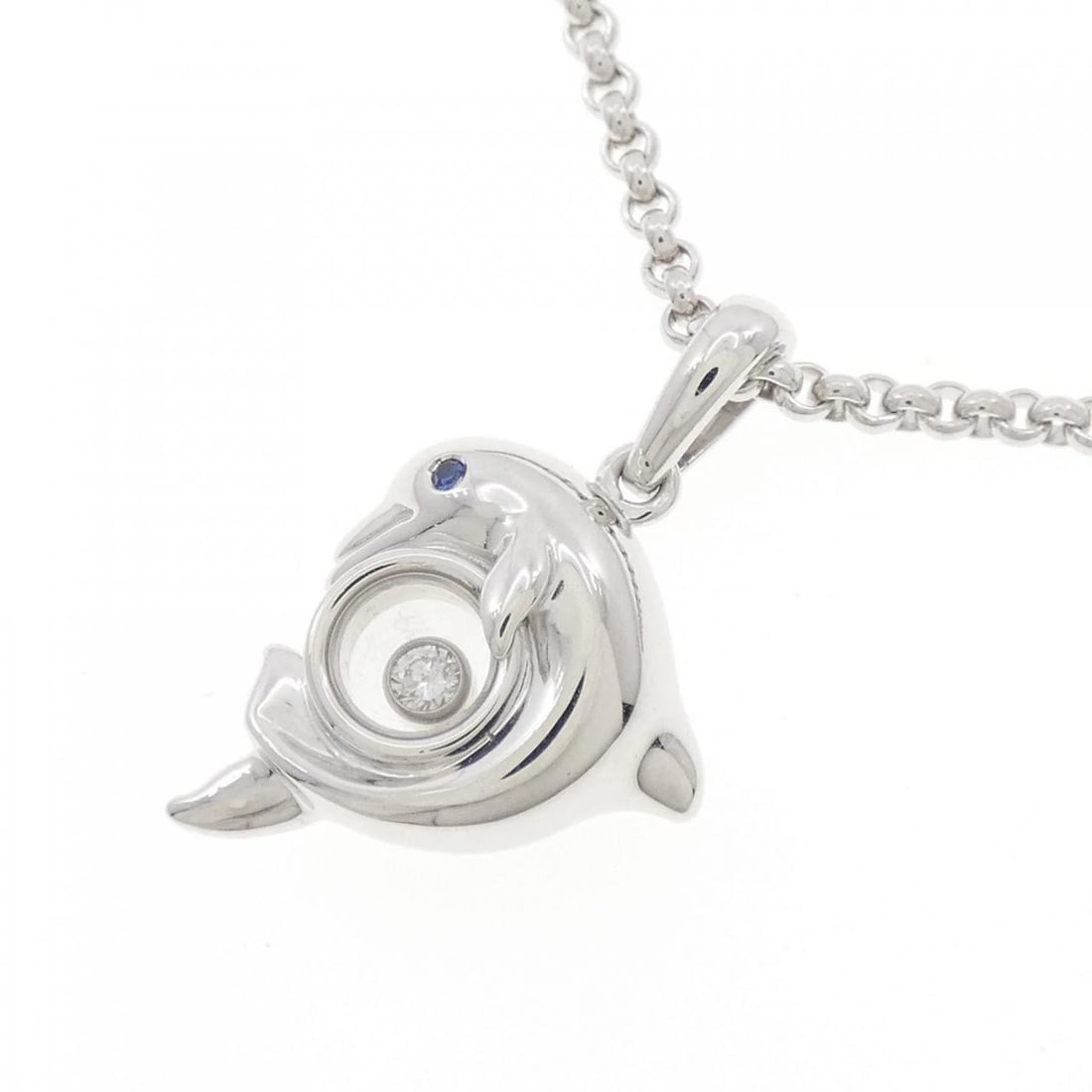 CHOPARD DOLPHIN DIAMOND NECKLACE - 3