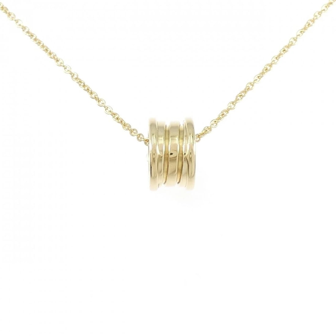 BVLGARI B.ZERO1 NECKLACE: BVLGARI B.zero1 Necklace Brand: BVLGARI Type: Necklace Material: 750 Yellow Gold Color: Yellow Gold Size: 41cm Accessories: None Accessories Notice: When purchasing pre-owned goods, please