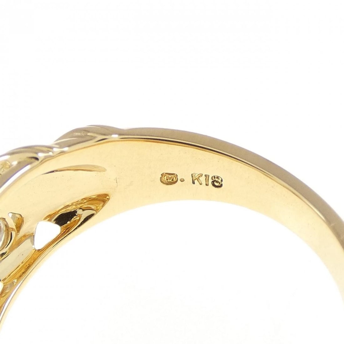 MIKIMOTO DIAMOND RING - 4