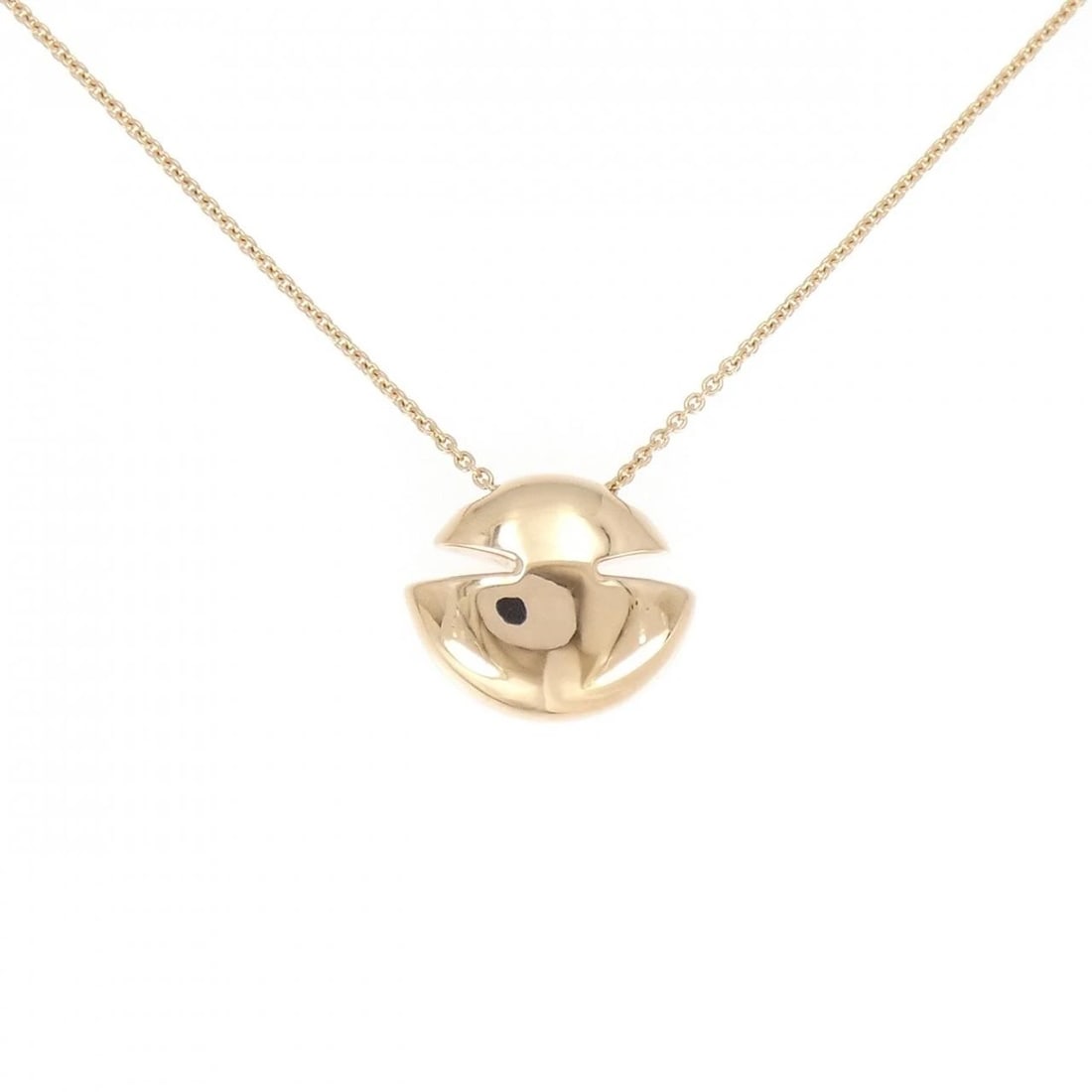 BVLGARI CABOCHON NECKLACE: BVLGARI Cabochon Necklace Brand: BVLGARI Type: Necklace Material: 750 Pink Gold Color: Pink Gold Size: 39-45cm Accessories: None Accessories Notice: When purchasing pre-owned goods, please