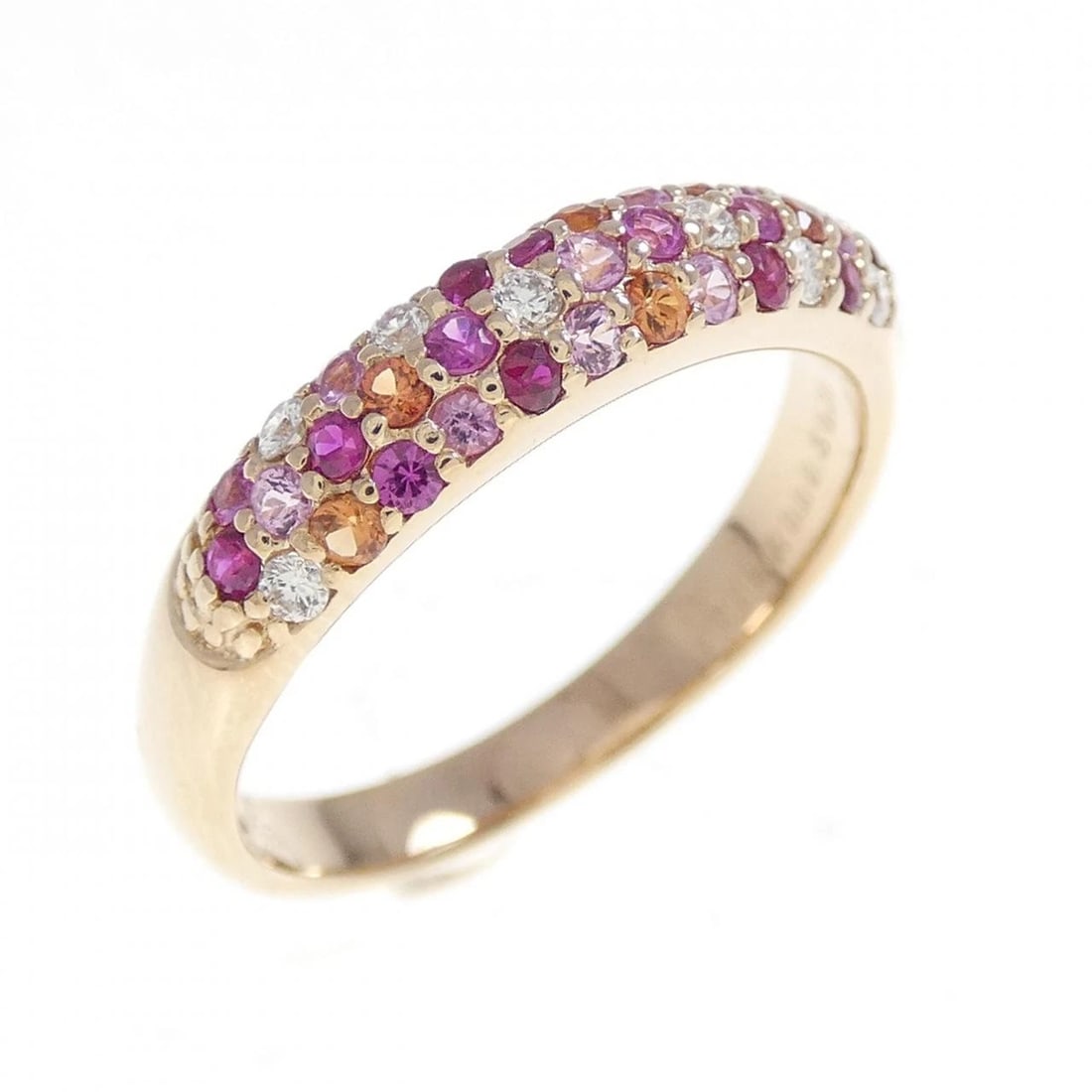 PONTE VECCHIO PICCOLINI RING: Ponte Vecchio Piccolini Ring Brand: Ponte Vecchio Type: Ring Material: K18 Pink Gold Main Stone/Creation Ruby Color: Pink Gold Size: 6 (US size) Accessories: None Accessories Notice: When