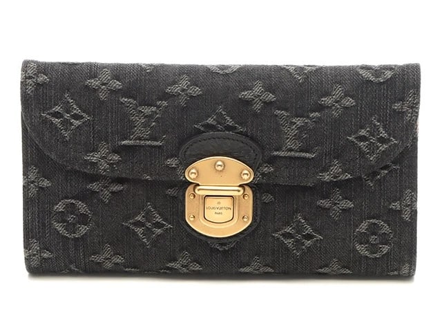 LOUIS VUITTON PORTEFEUILLE AMELIA MONOGRAM DENIM (1 of 12)