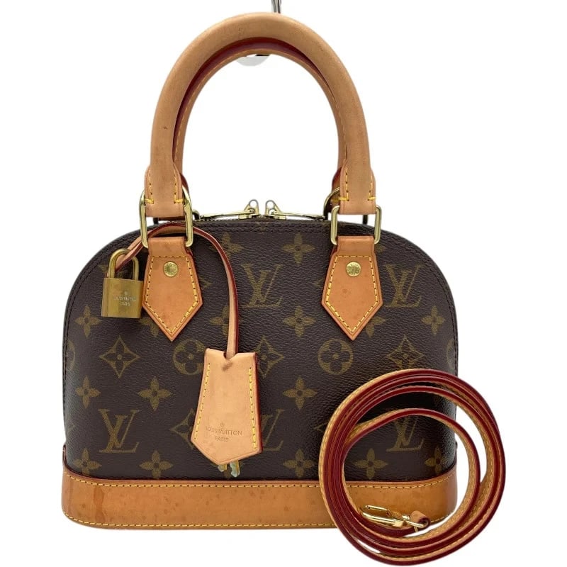 LOUIS VUITTON ALMA BB BROWN MONOGRAM CANVAS (1 of 10)