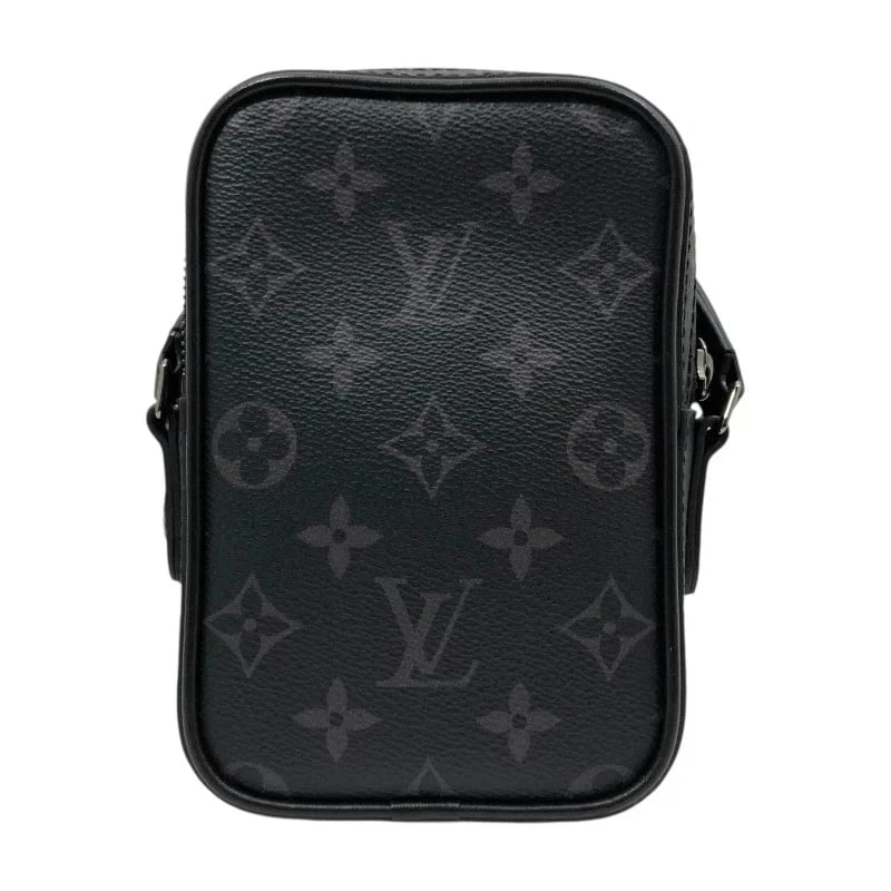 LOUIS VUITTON DANUBE BLACK MONOGRAM ECLIPSE SHOULDER BAG - 2