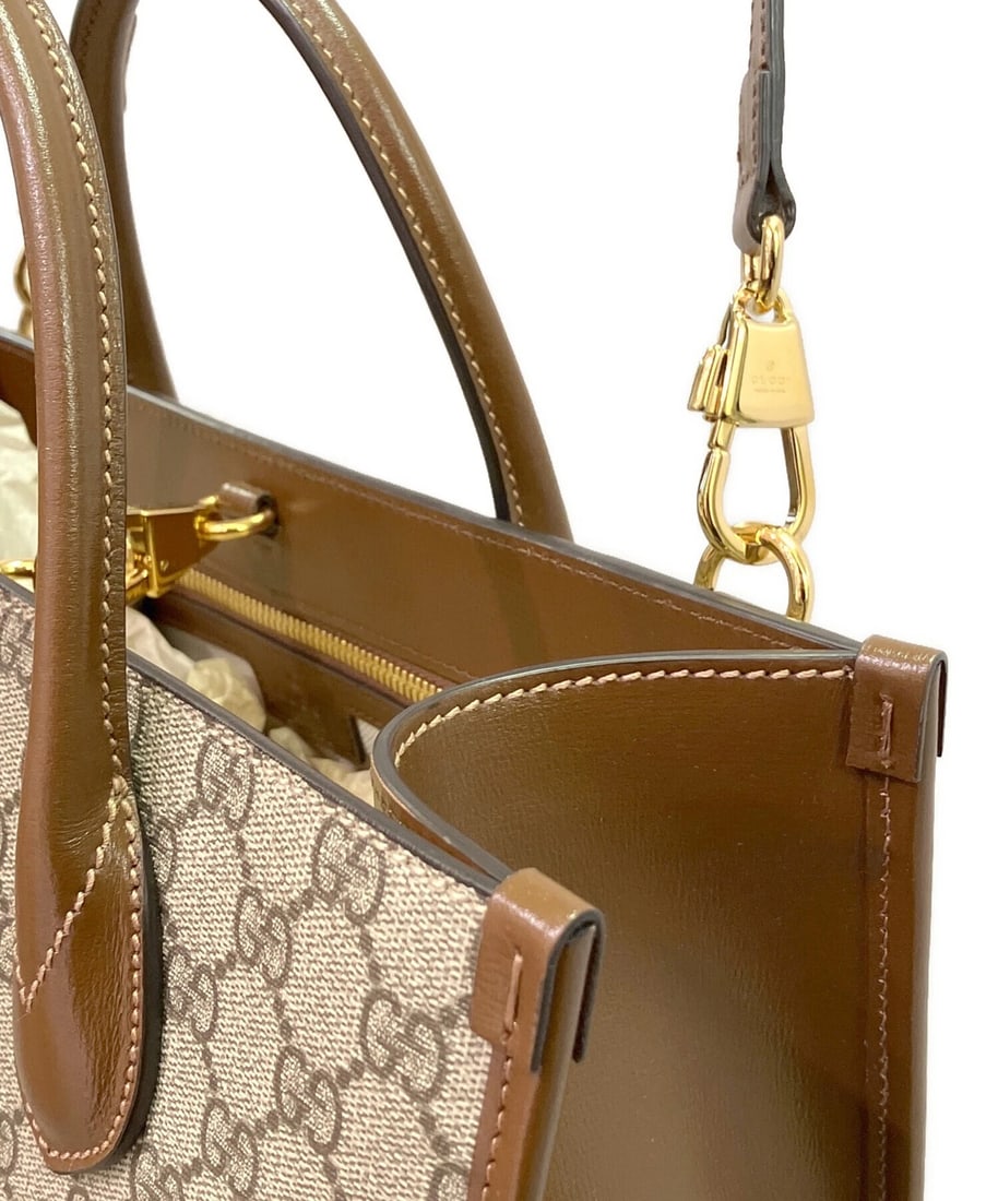 GUCCI INTERLOCKING G SHOULDER BAG - 10