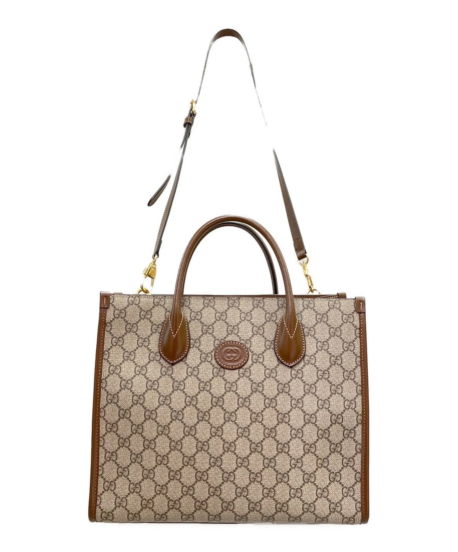 GUCCI INTERLOCKING G SHOULDER BAG - 3